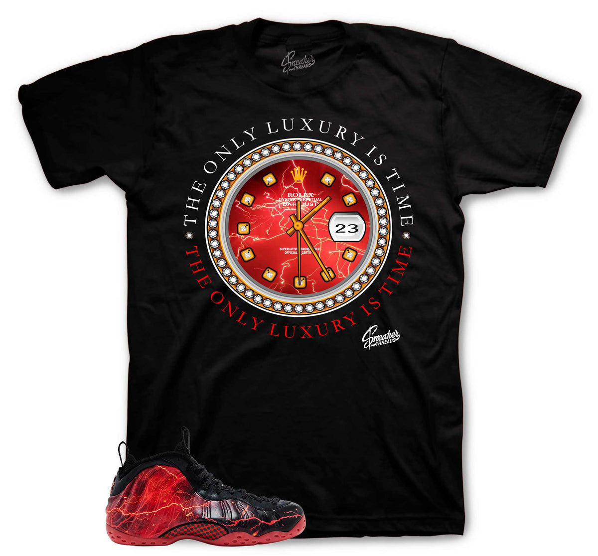 Foamposite Stranger Rolie Time Shirt