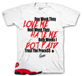 Retro 13 Chicago Trust The Process Shirt