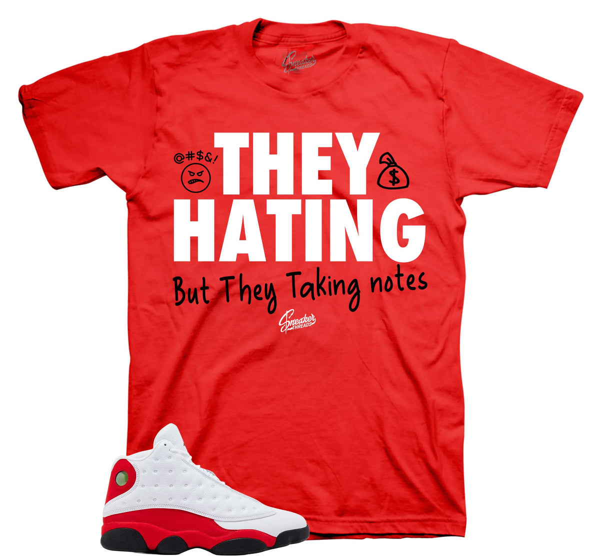 Retro 13 Chicago They Hating Shirt