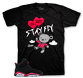 Retro 6 Infrared Money Over Love Shirt