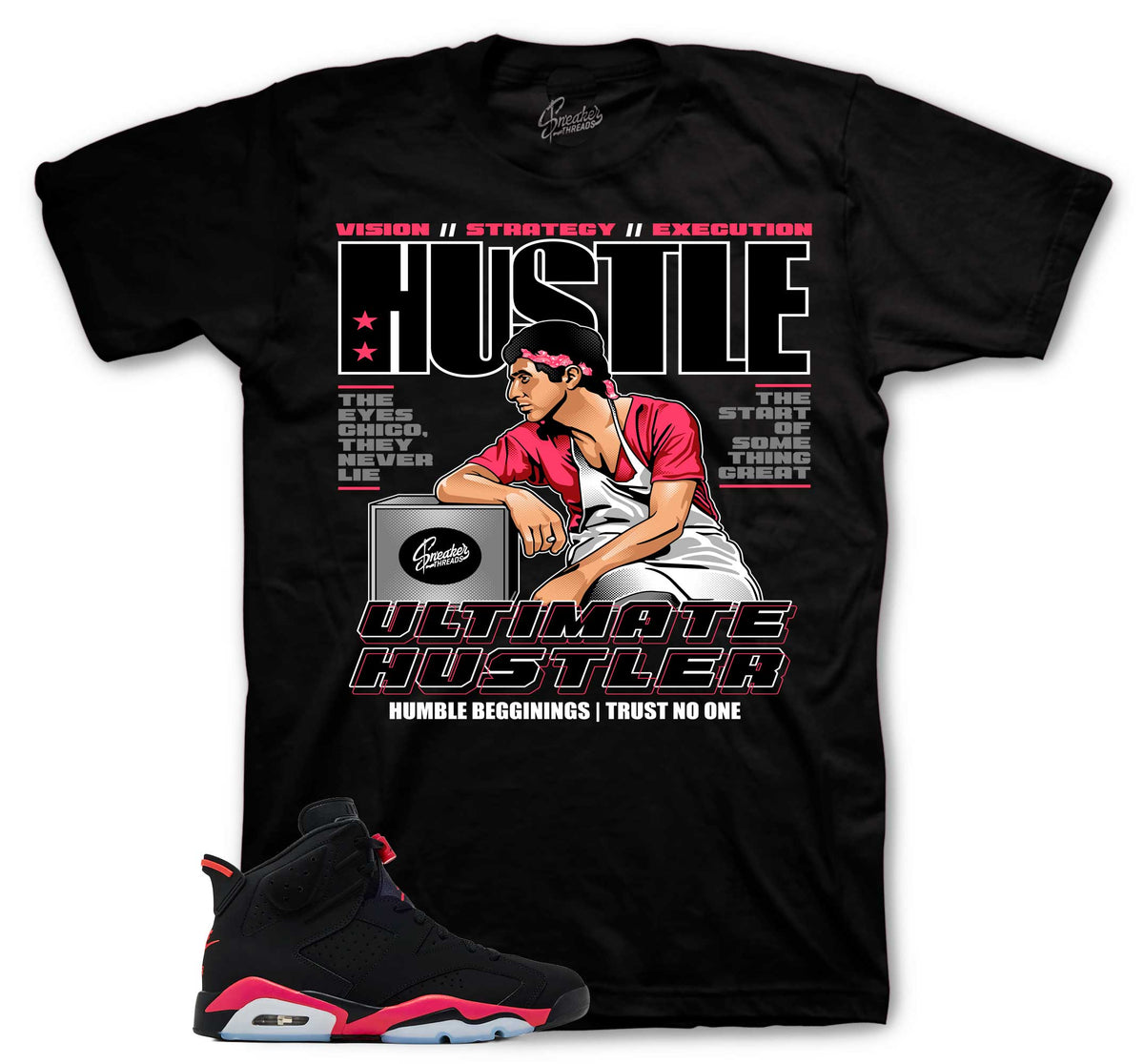 Retro 6 Infrared Humble Begginings Shirt