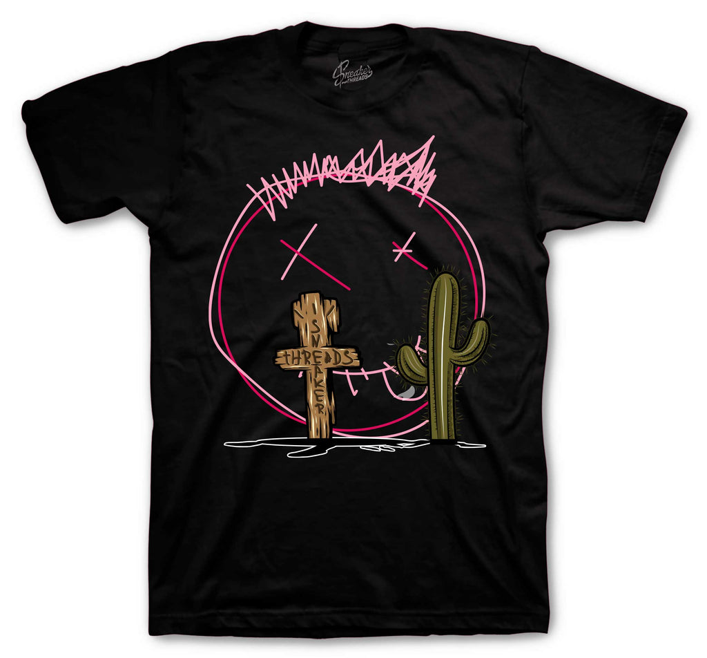 Retro 1 Travis Scott Shy Pink ST Cactus Shirt
