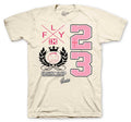 Retro 1 Travis Scott Tropical Pink Flight Crest Shirt