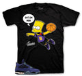 Retro 4 Imperial Purple Air Time Shirt