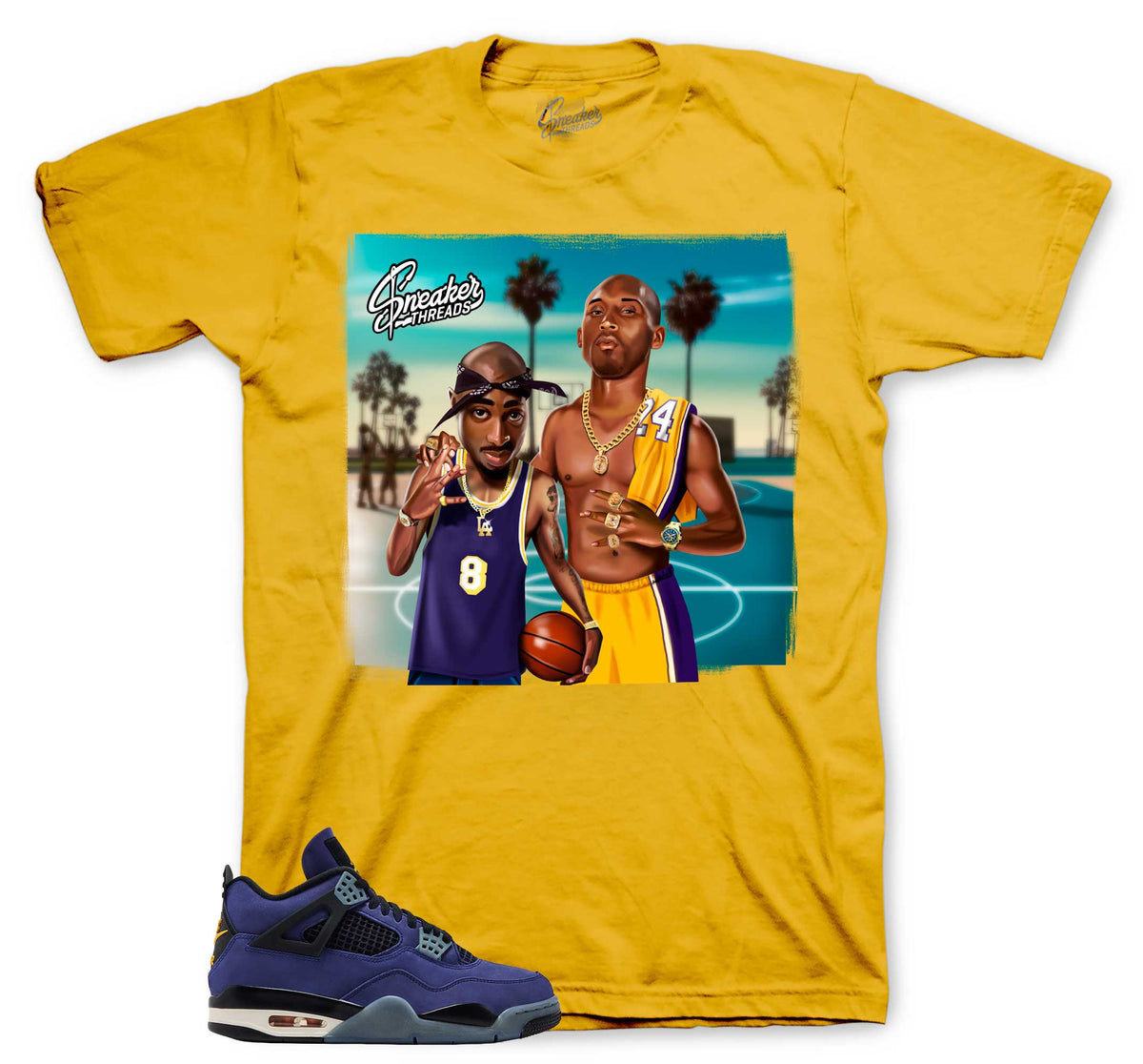 Retro 4 Imperial Purple Legends Shirt