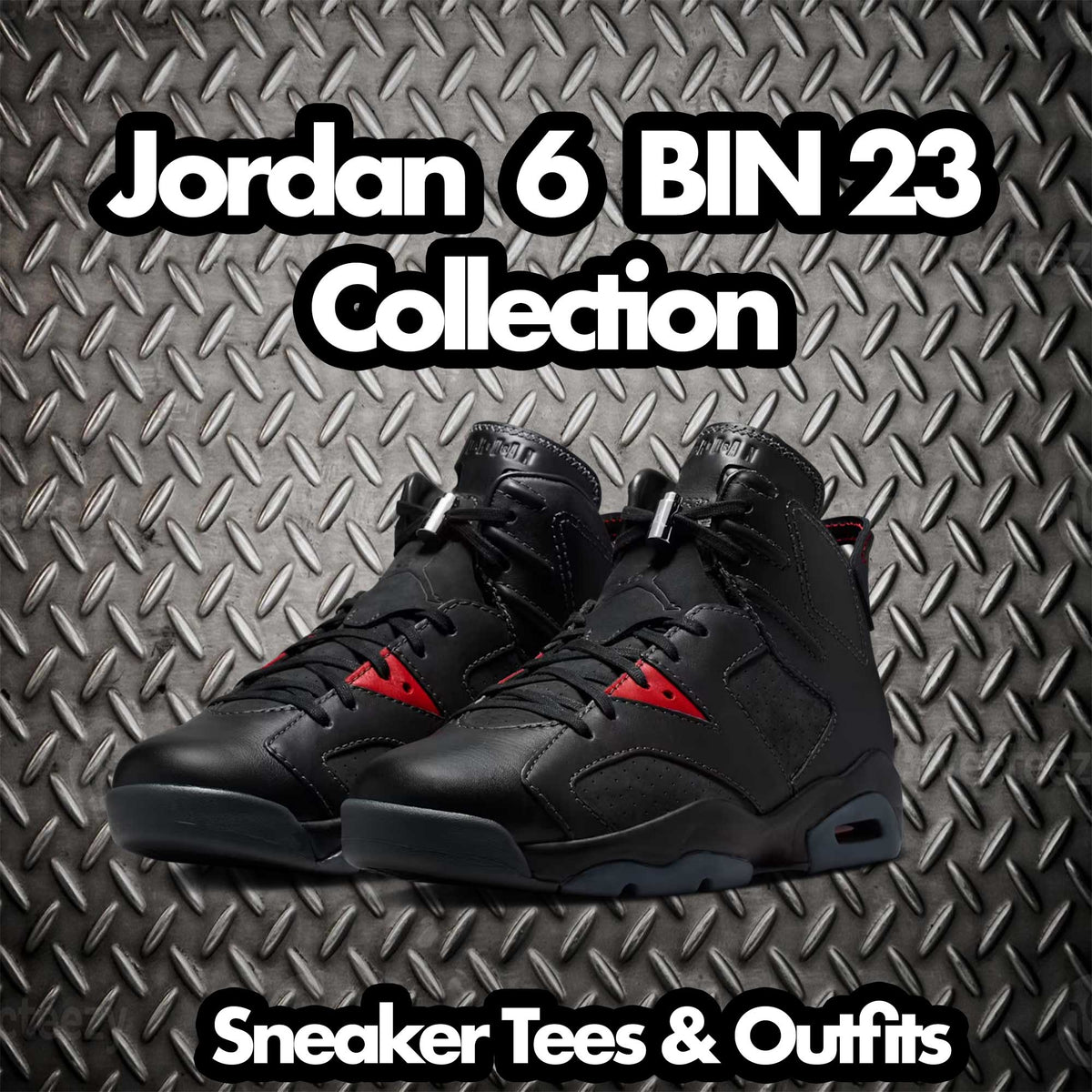 Retro 6 BIN 23 Logo Laces Hoody