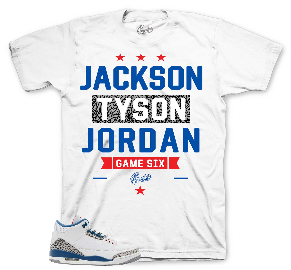 Retro 3 True Blue Accolade Shirt