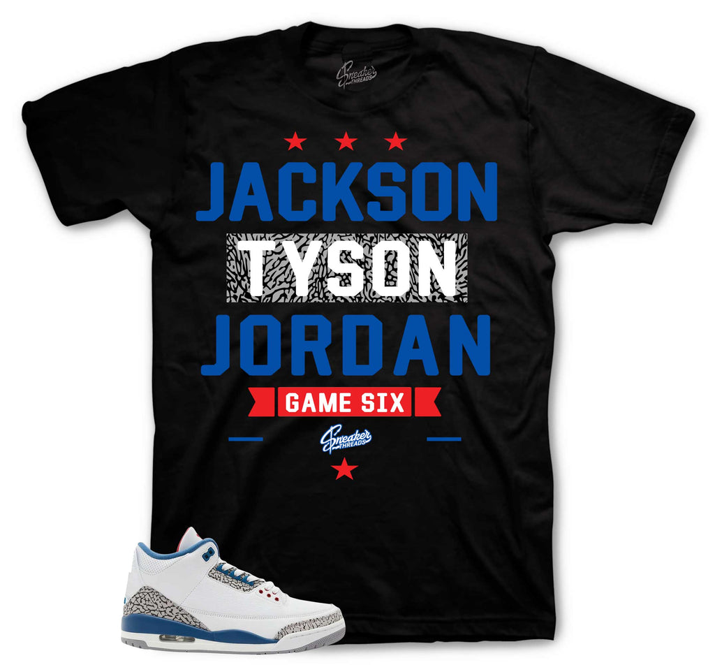 Retro 3 True Blue Accolade Shirt