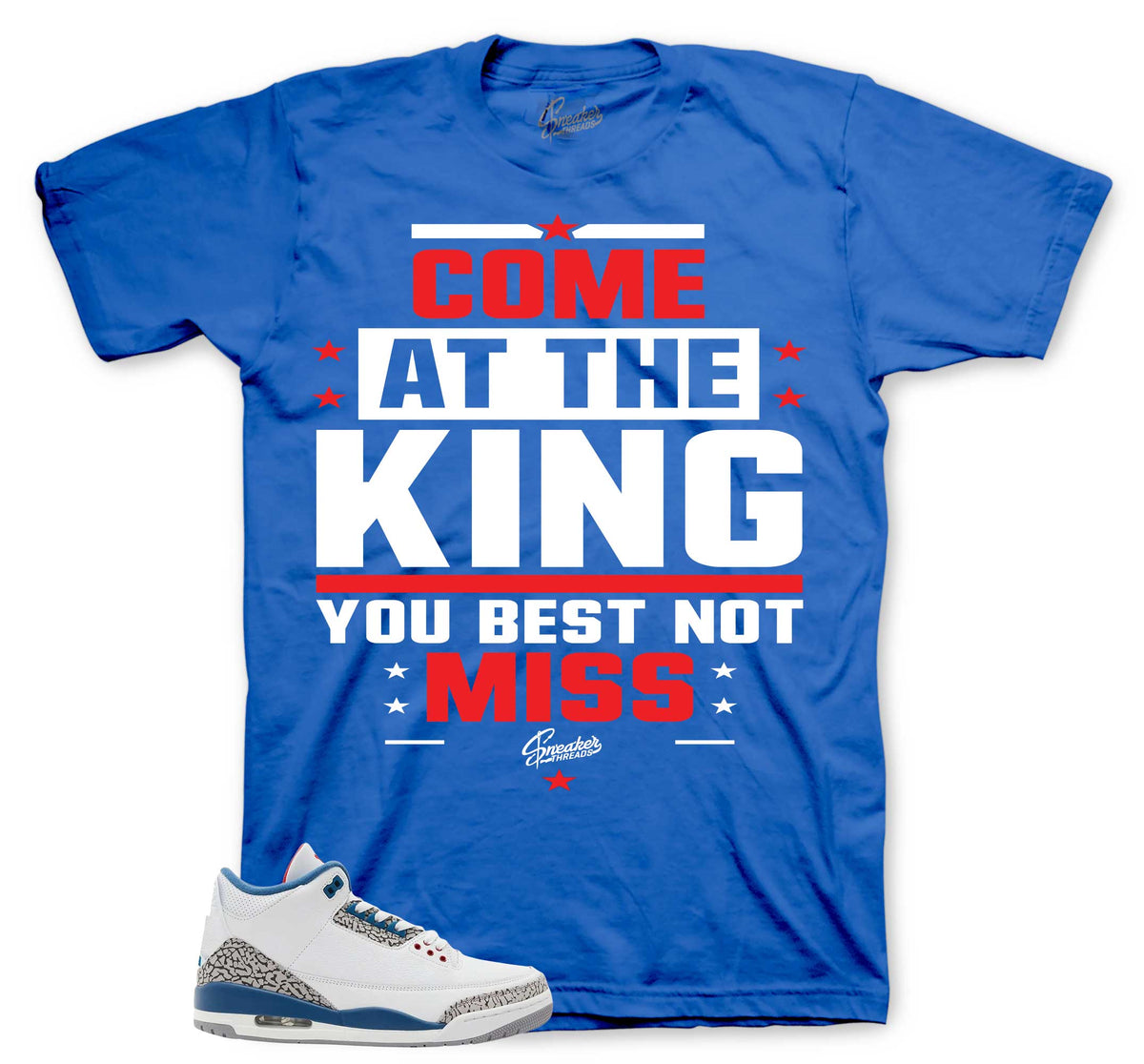 Retro 3 True Blue King Shirt
