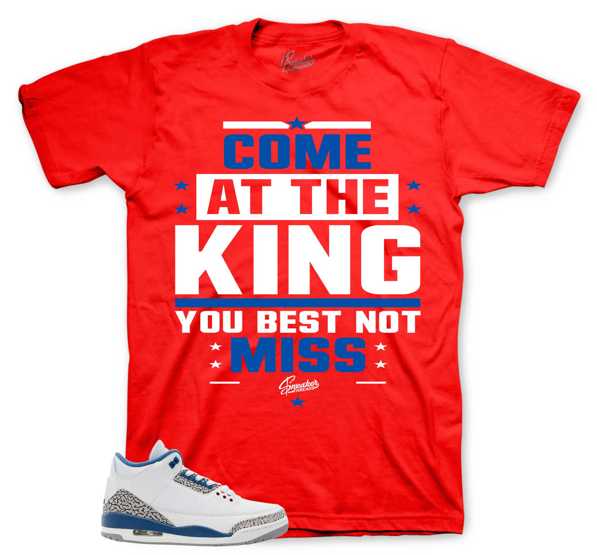 Retro 3 True Blue King Shirt