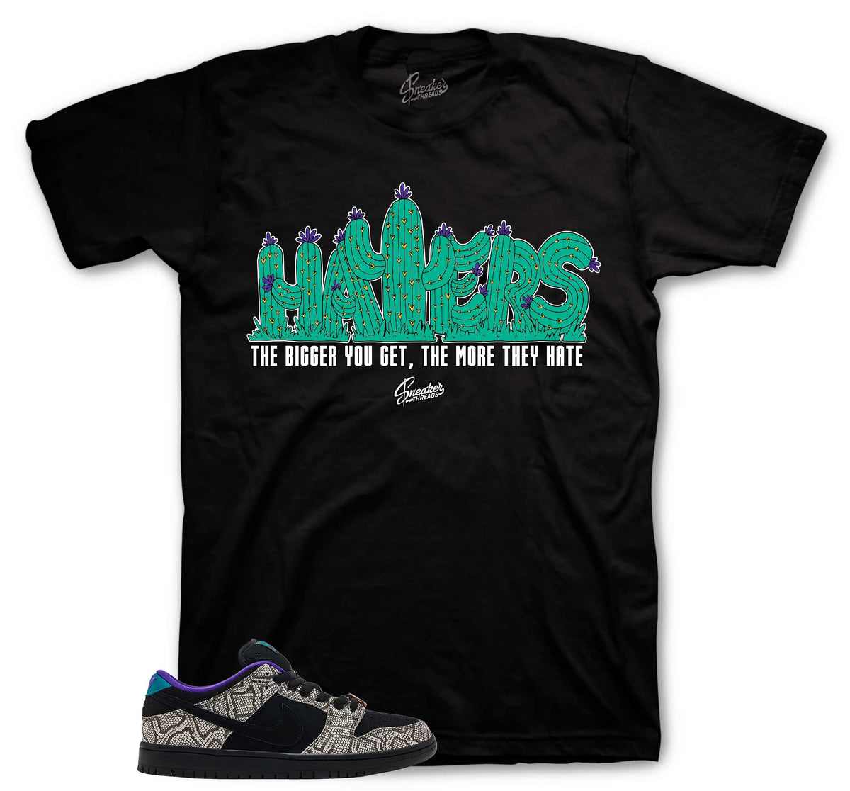 Dunk SB Low Copperhead Haters Shirt