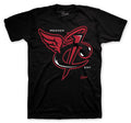 Foamposite Pro Gym Red Heaven Cent Shirt