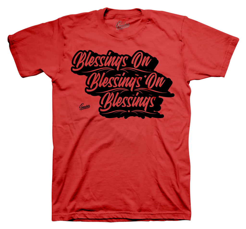 Foamposite Pro Gym Red Blessings Shirt