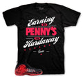 Foamposite Stranger Earning Pennys Shirt