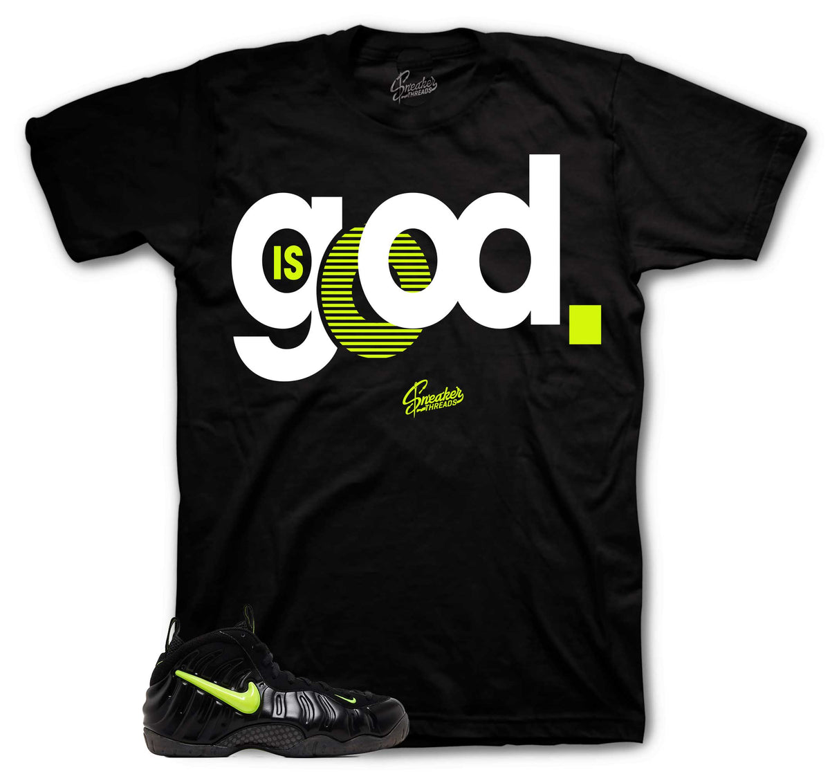 Foamposite Volt God is Good Shirt