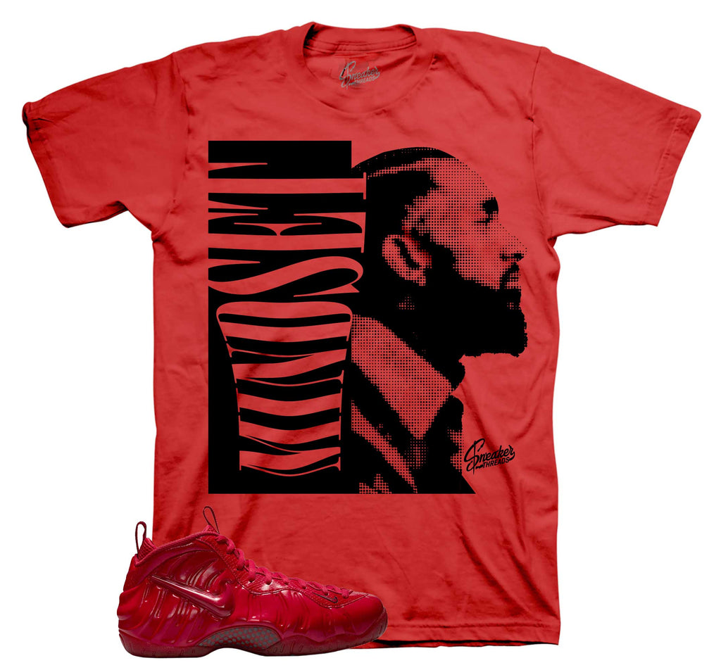 Foamposite Pro Gym Red Mindset Shirt