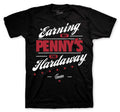 Foamposite Pro Gym Red Earning Pennys Shirt