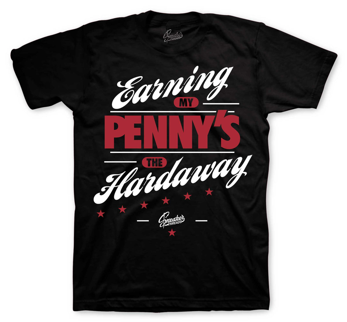 Foamposite Pro Gym Red Earning Pennys Shirt