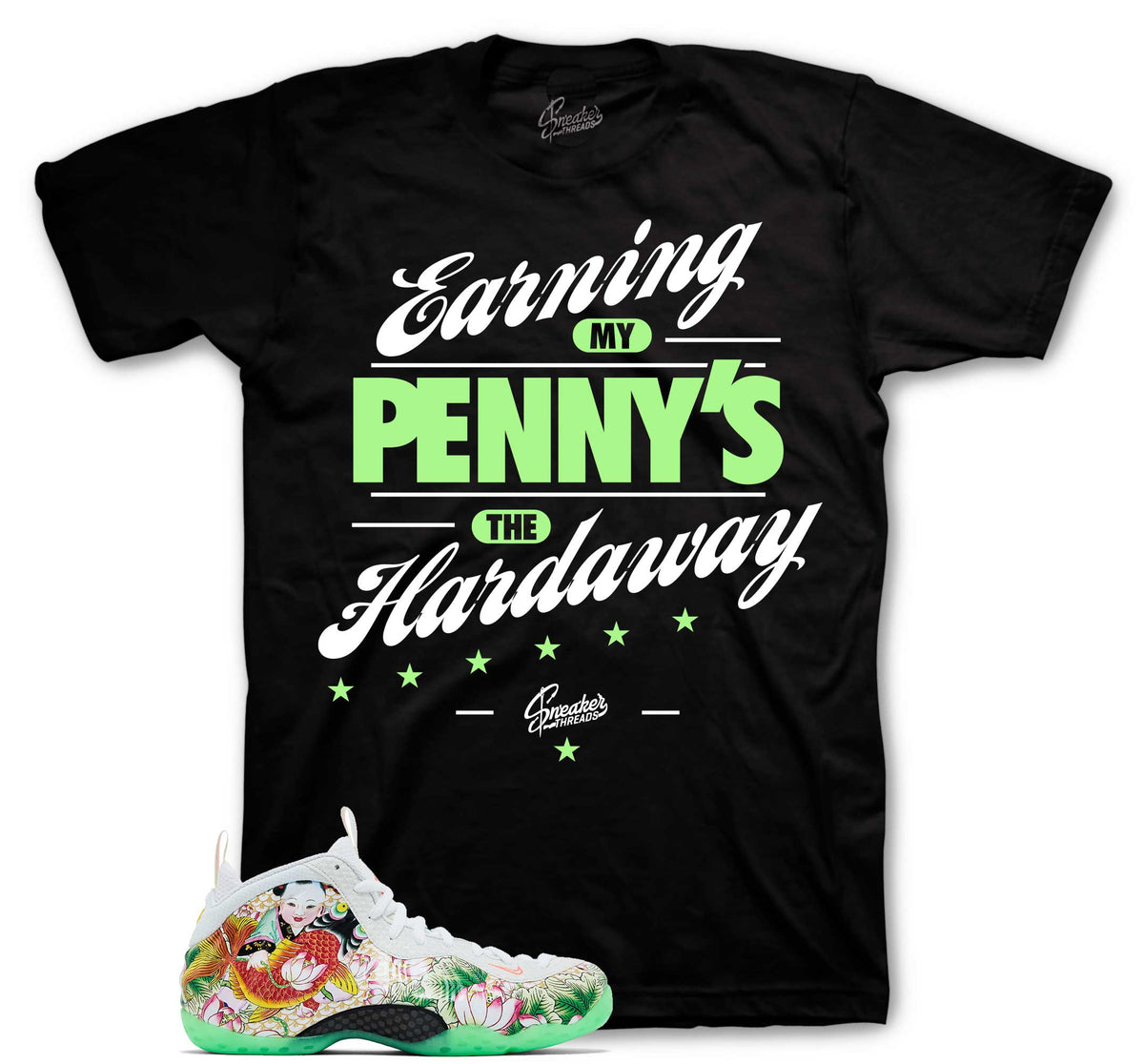 Foamposite Tianjin Earning Pennys Shirt