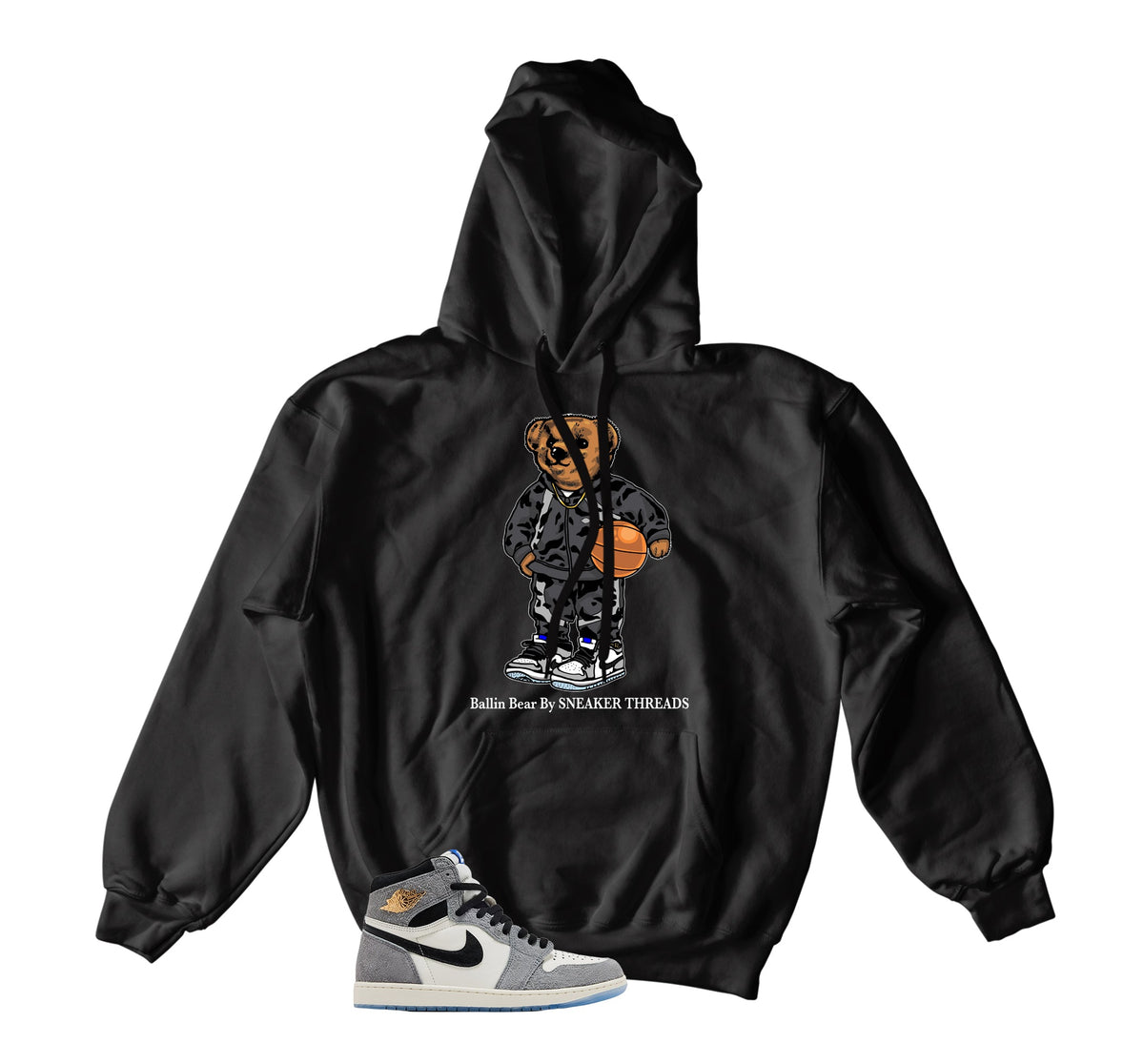 Retro 1 All Star 2026 Ballin Bear Hoody