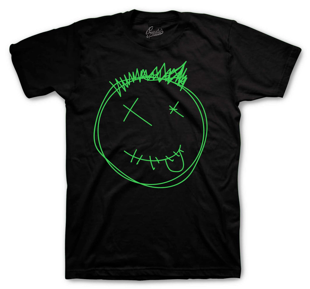 Jack TR Green Spark Smiley Shirt