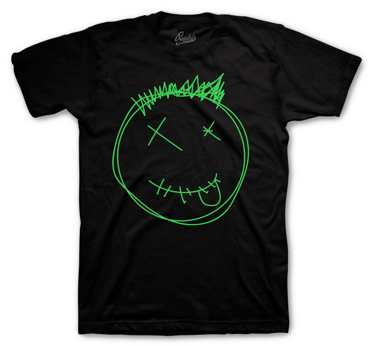 Jack TR Green Spark Smiley Shirt