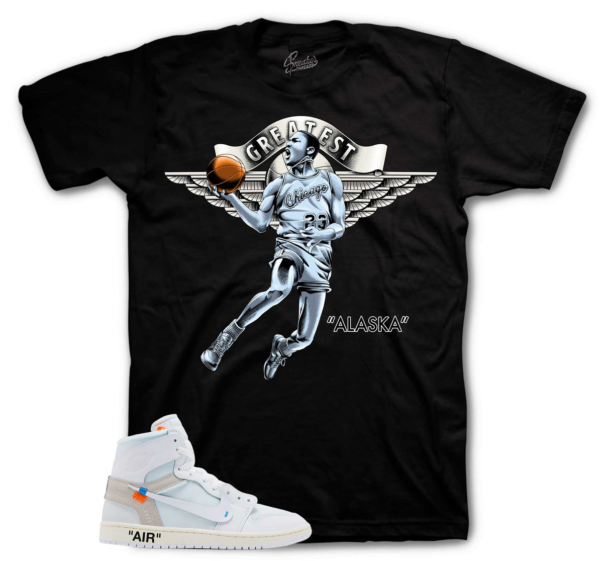 Retro 1 Alaska White Greatest Shirt