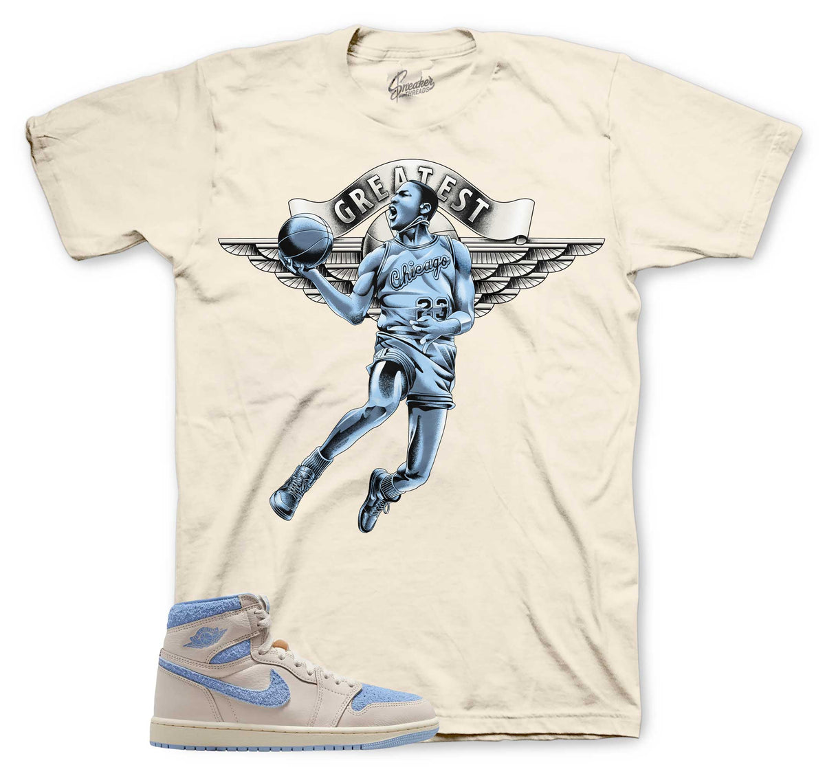 Retro 1 Psychic Blue Greatest Shirt