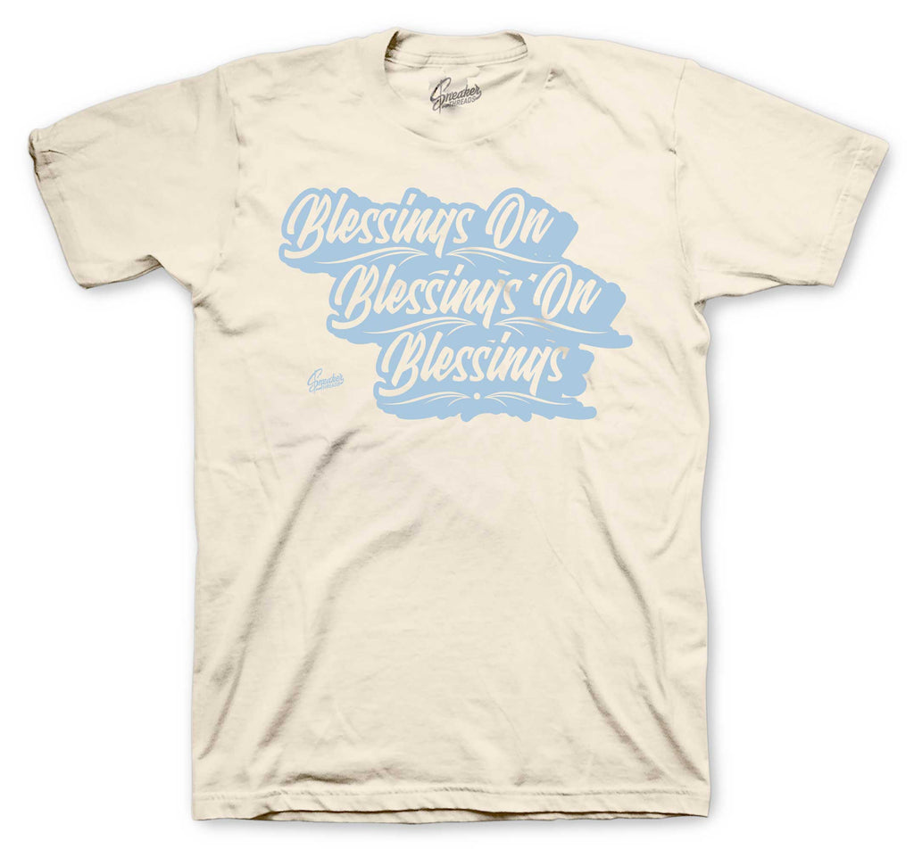 Retro 1 Psychic Blue Blessings Shirt