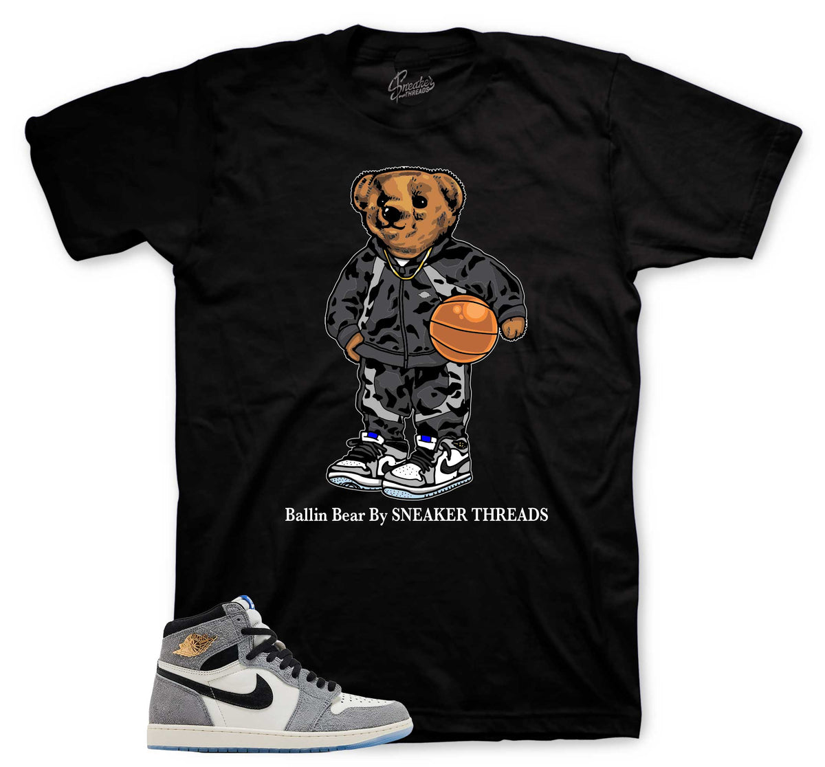 Retro 1 All Star 2026 Ballin Bear Shirt