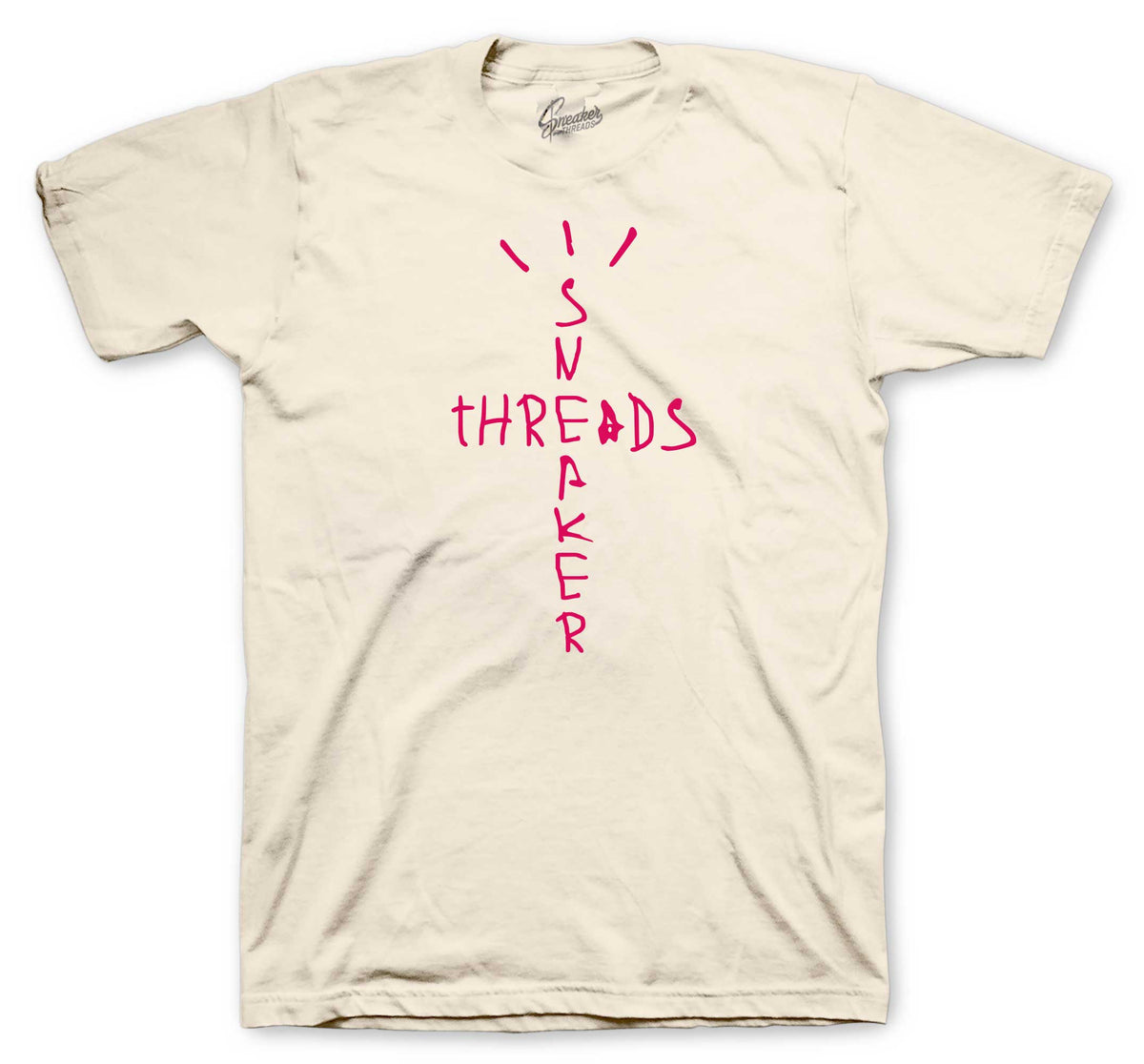 Retro 1 Travis Scott Tropical Pink Scribble Shirt