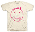 Retro 1 Travis Scott Tropical Pink Smiley Shirt