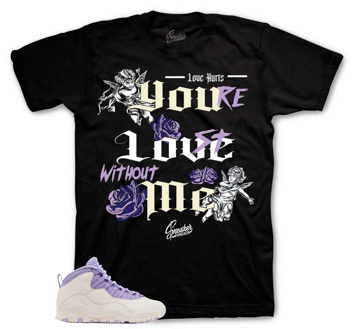 Retro 10 Hydrangeas Love Hurts Shirt