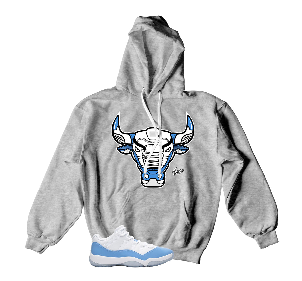 Retro 11 University Blue War Bully Hoody