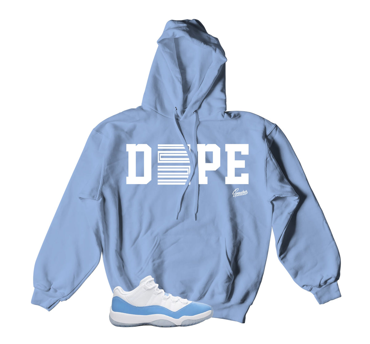 Retro 11 University Blue Dope Hoody