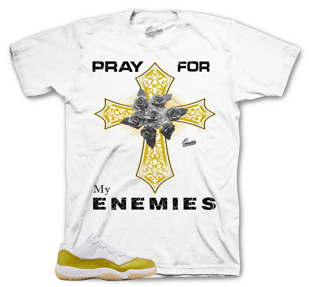 Retro 11 Mothers Day Pray For My Enemies Shirt