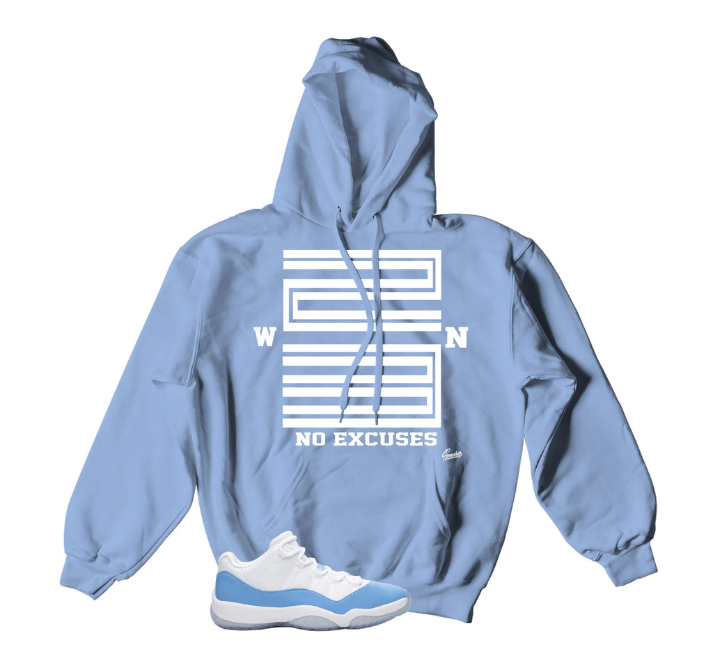 Retro 11 University Blue Win 23 Hoody