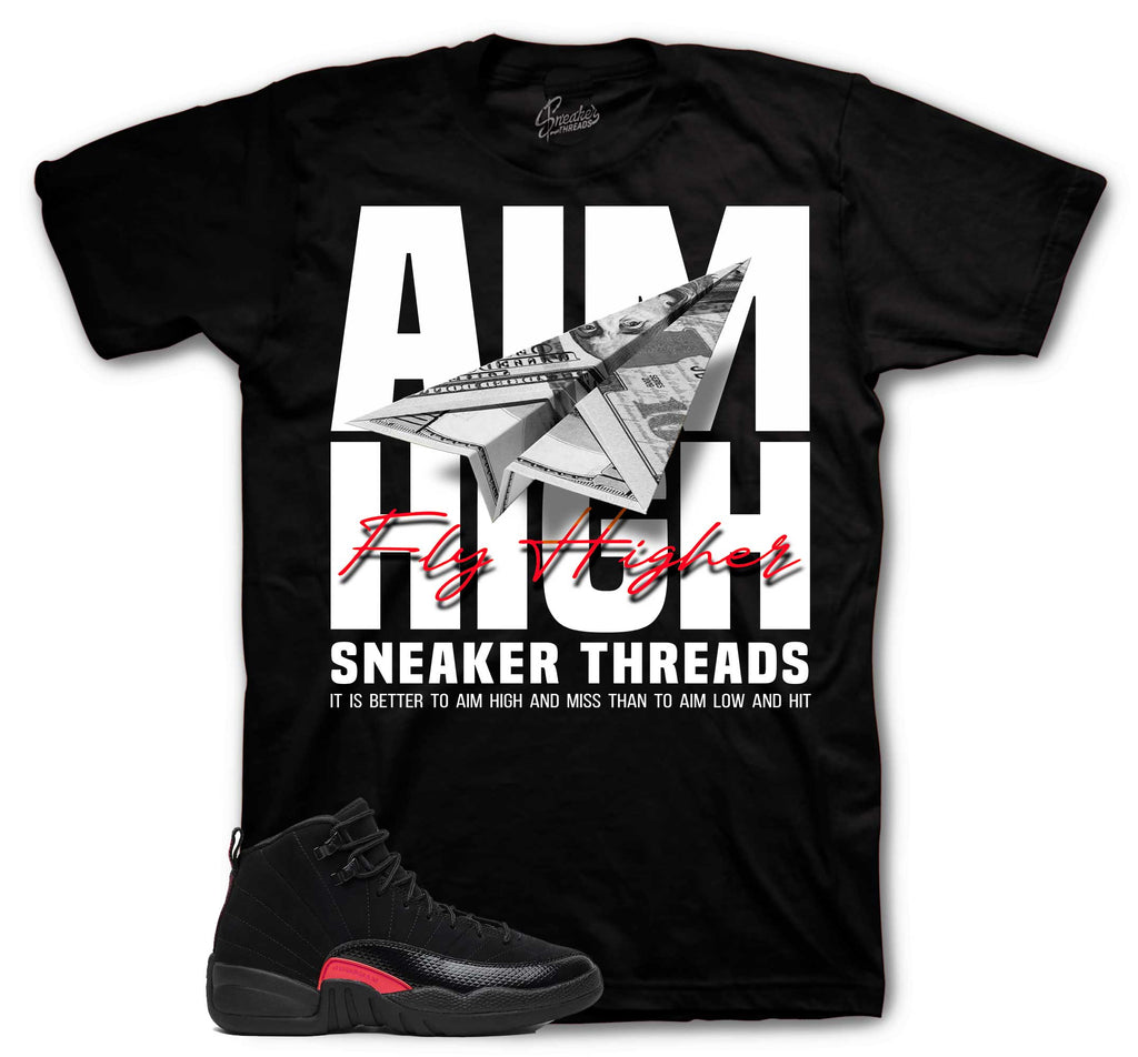 Retro 12 Bloodline Fly High Shirt