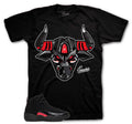 Retro 12 Bloodline War Bully Shirt
