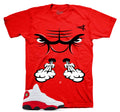 Retro 13 Chicago Raging Face Shirt