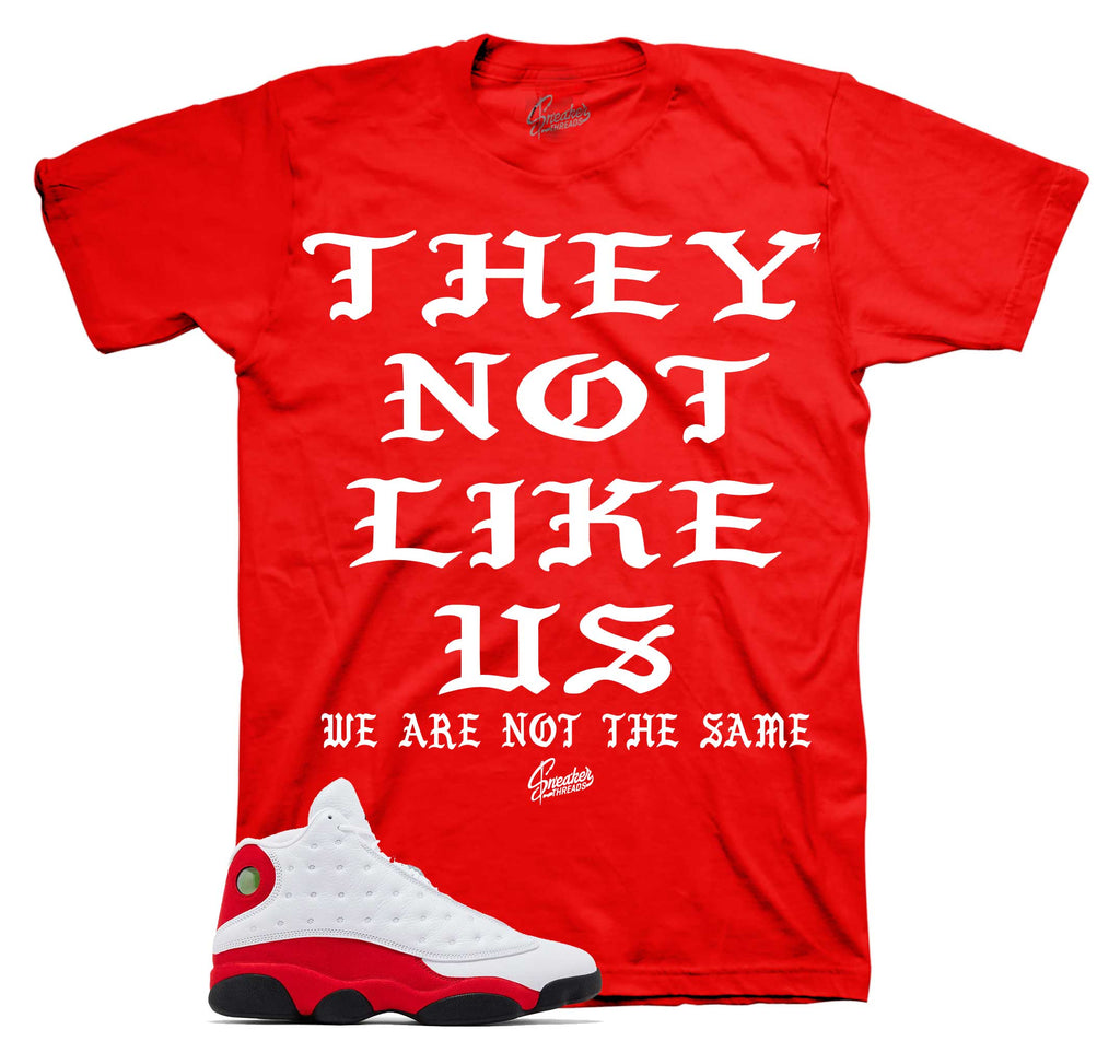 Retro 13 Chicago Not Like Us Shirt