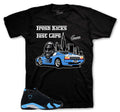 Retro 14 University Blue Fast Cars Shirt