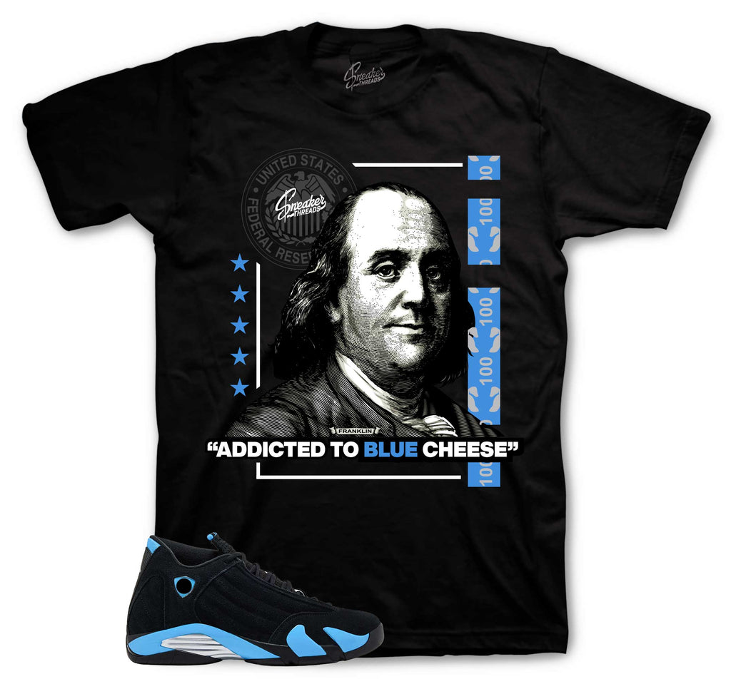 Retro 14 University Blue Cheese Shirt