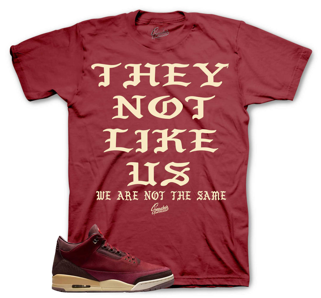 Retro 3 BIN 23 Not Like Us Shirt