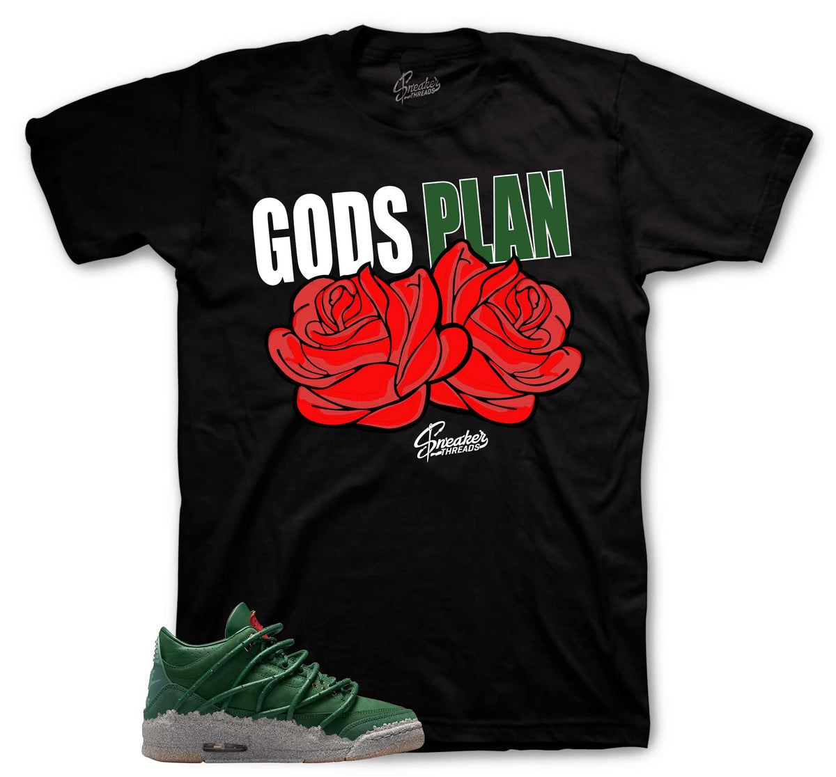 Retro 3 Concrete Rose Ground Rose Shirt