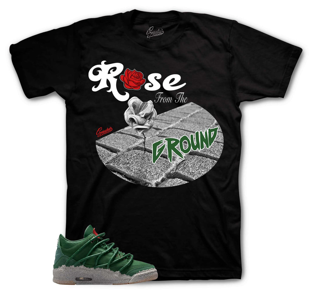 Retro 3 Concrete Rose From The Ground Shirt