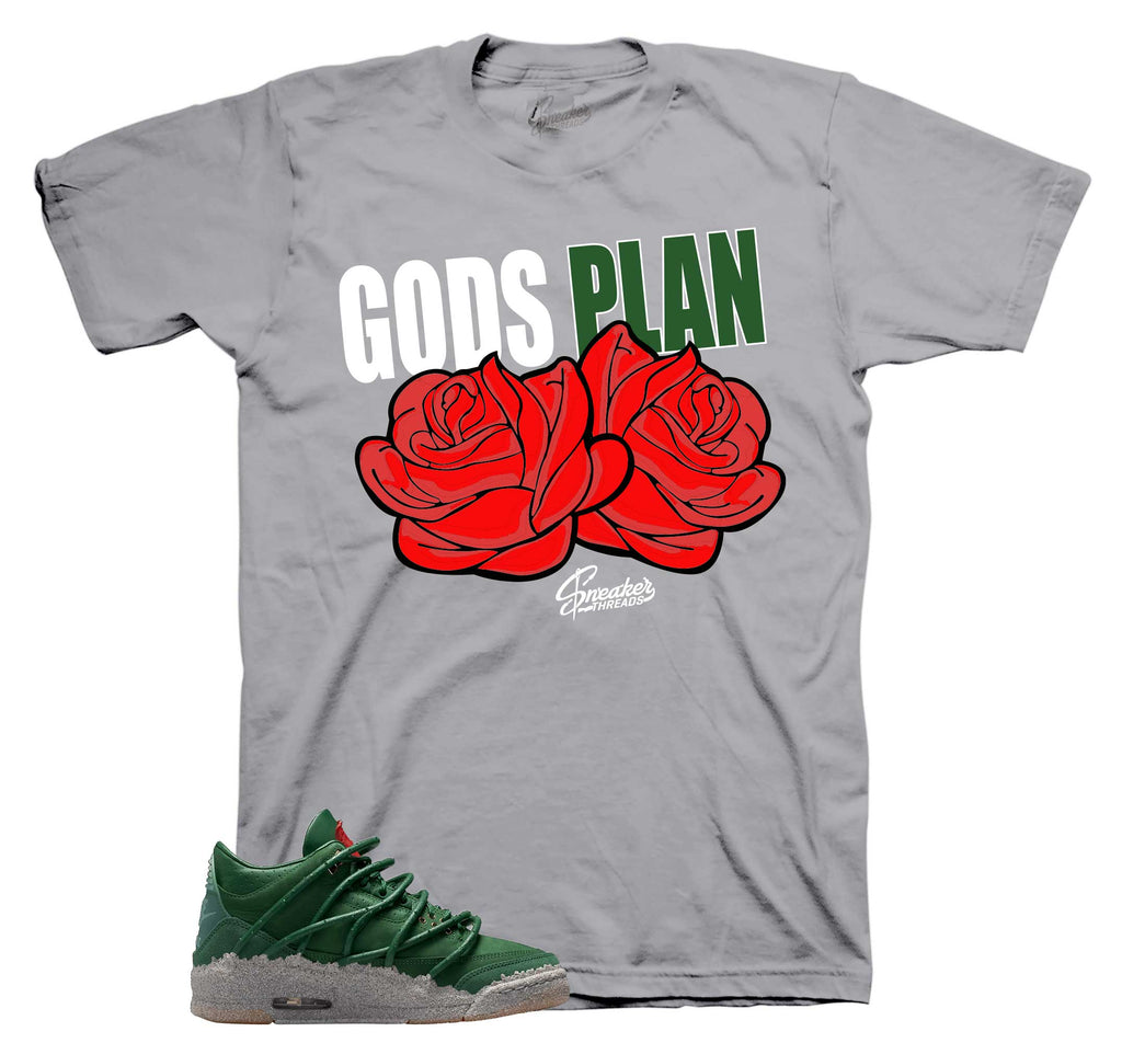 Retro 3 Concrete Rose Ground Rose Shirt