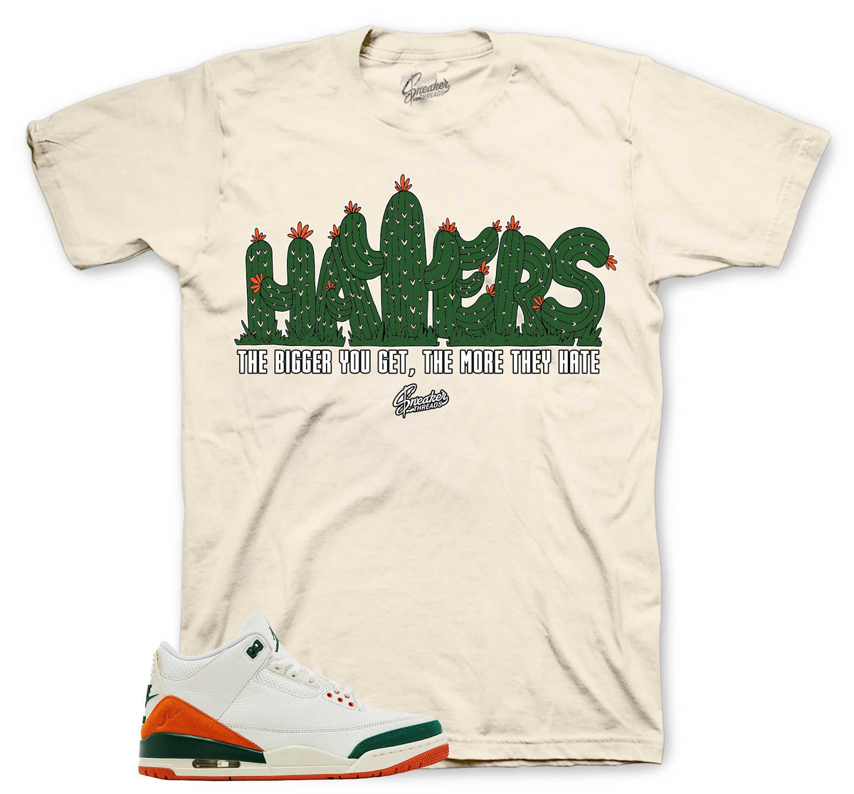 Retro 3 Miami Haters Shirt
