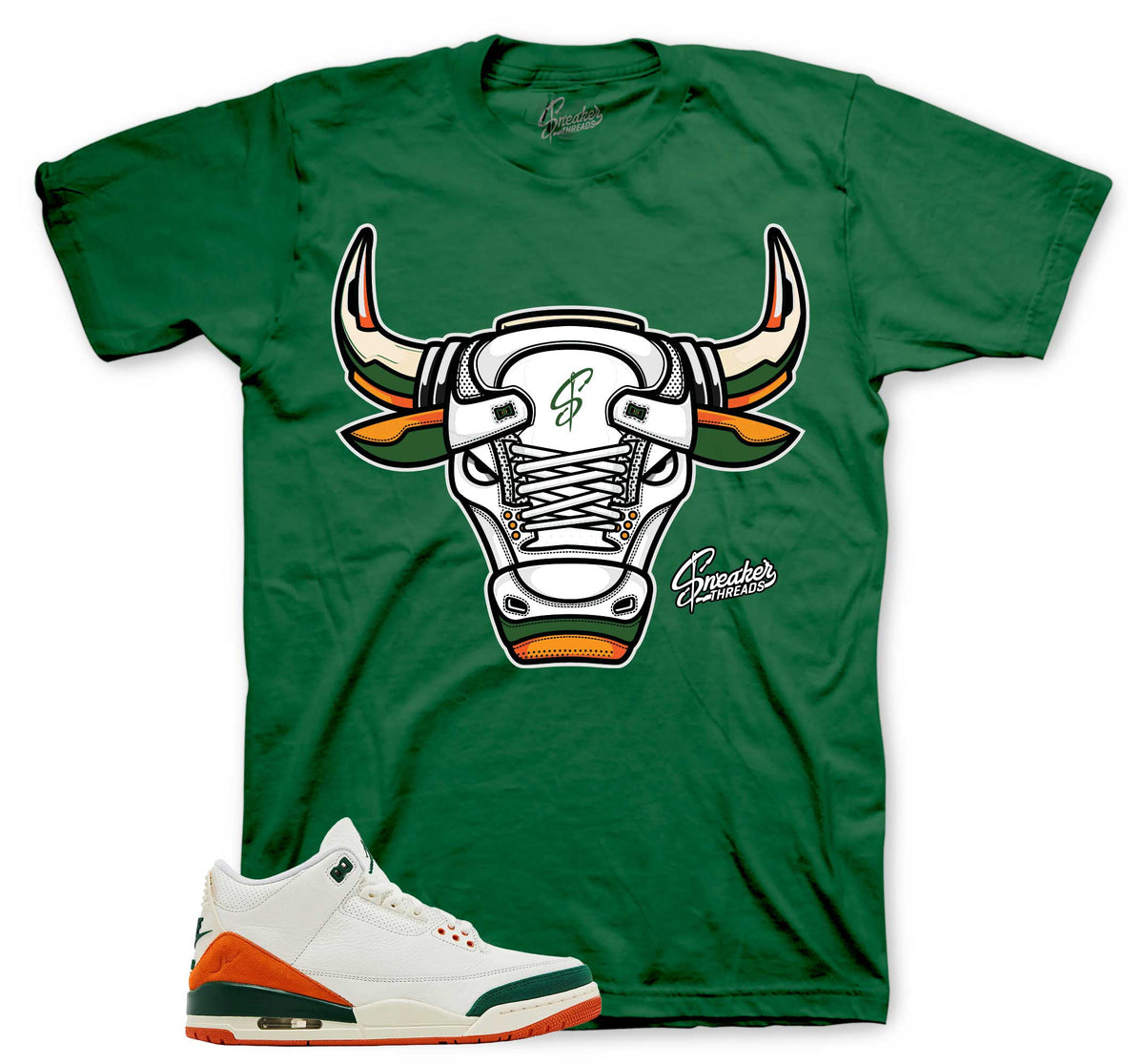 Retro 3 Miami War Bully Shirt