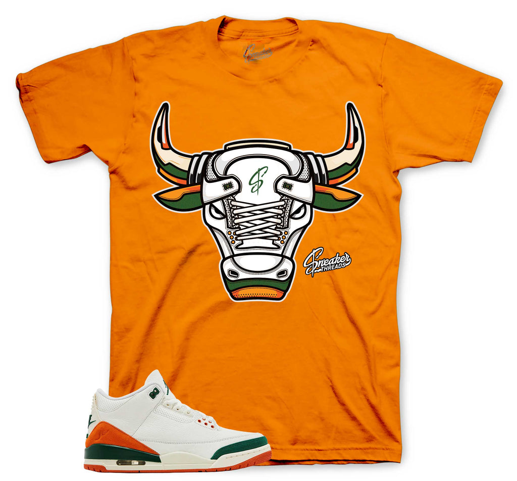 Retro 3 Miami War Bully Shirt